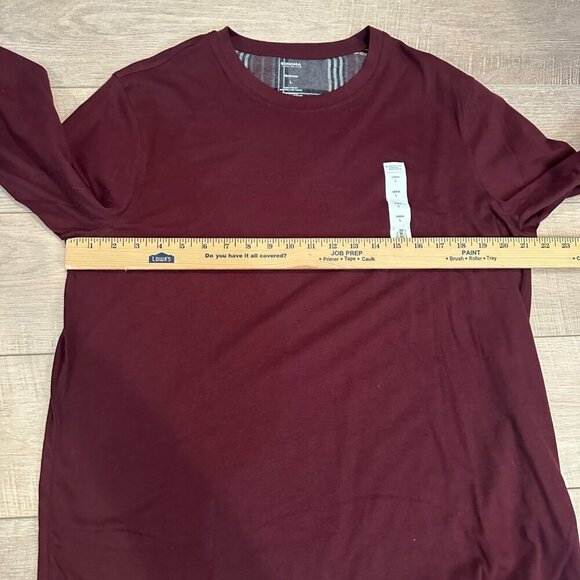 SONOMA MENS 2 PIECE PAJAMA SET RED GRAY PLAID NEW LARGE - Picture 5 of 13